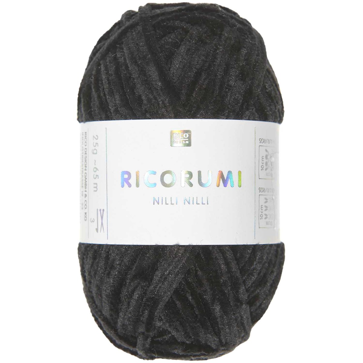 Ricorumi Nilli Nilli - 25 gram - 27 black