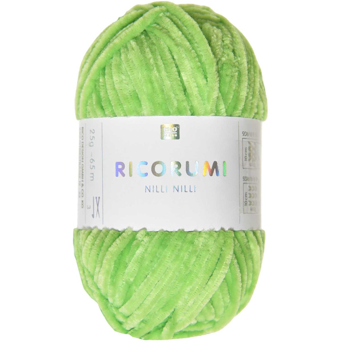 Ricorumi Nilli Nilli - 25 gram - 30 neon green