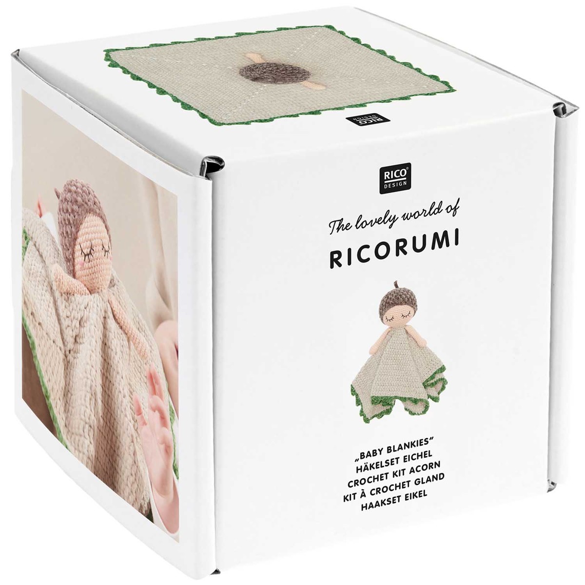 Ricorumi haakpakket Baby Blankies - eikeltje