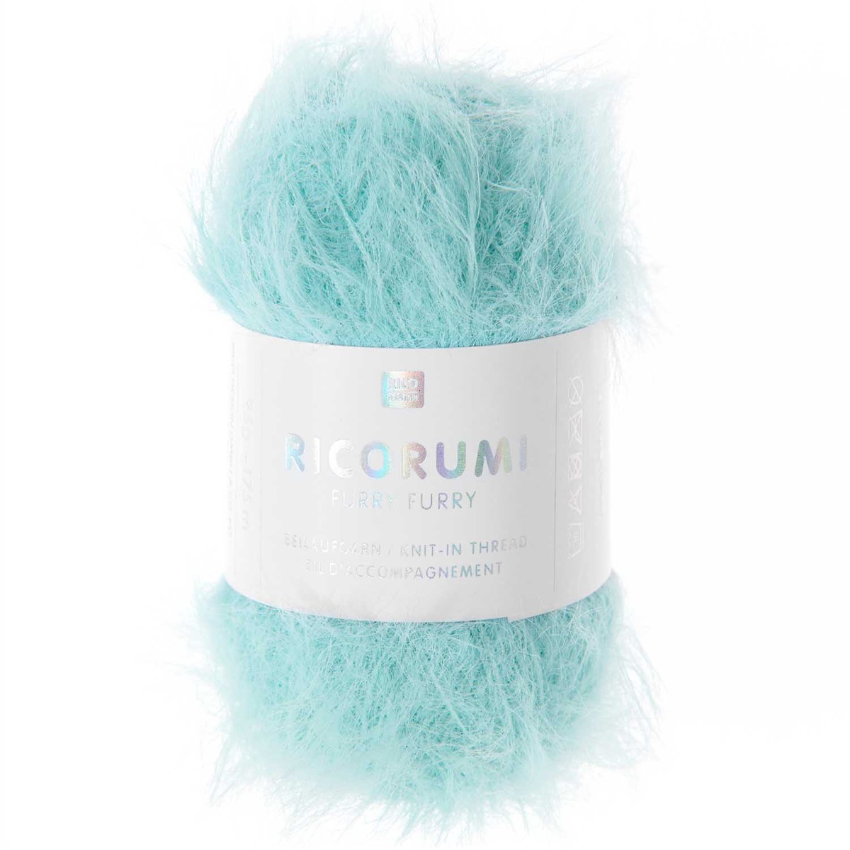 Ricorumi garen Furry Furry - turquoise