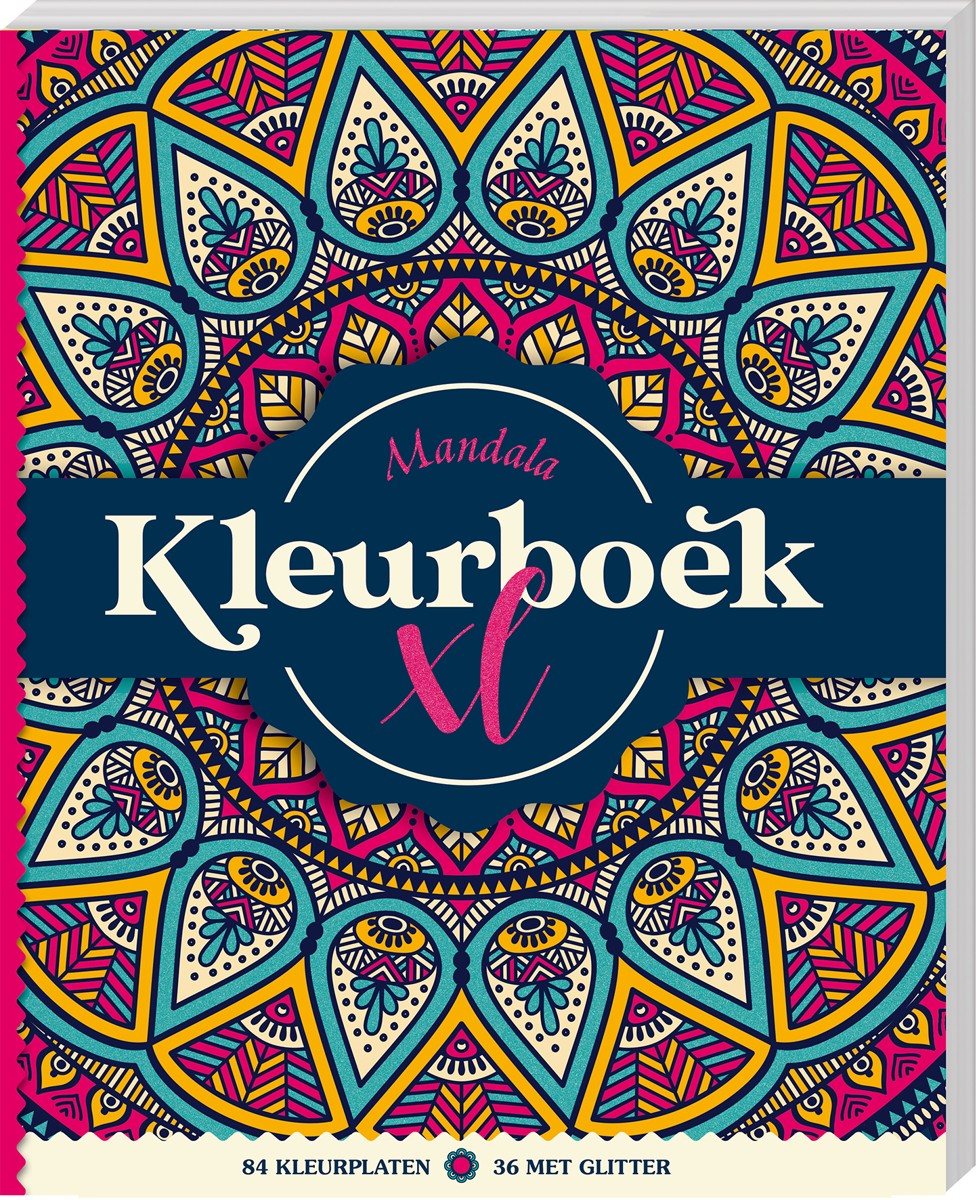 Kleurboek - Kleurboek XL - Mandala