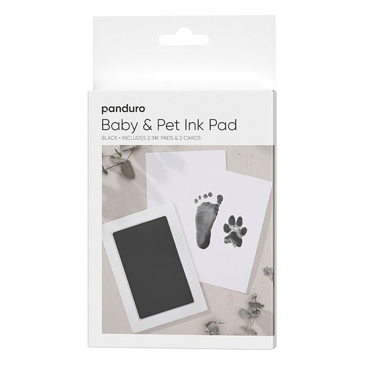 Baby print ink pad - zwart