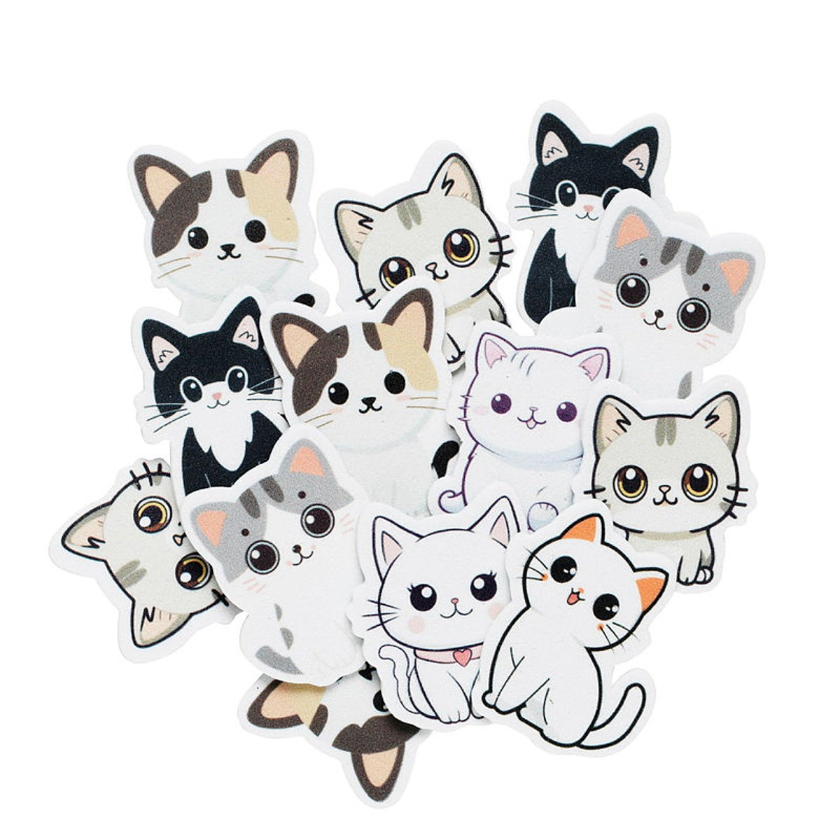 Funky Foam stickers - schattige katten