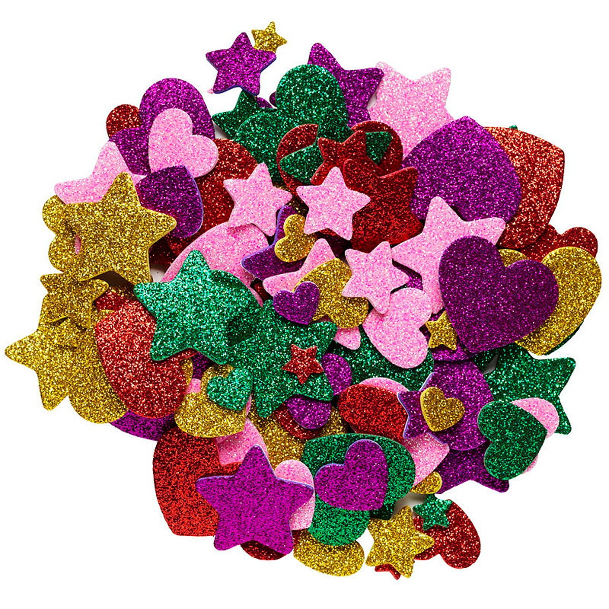 Funky Foam stickers - sterren&harten
