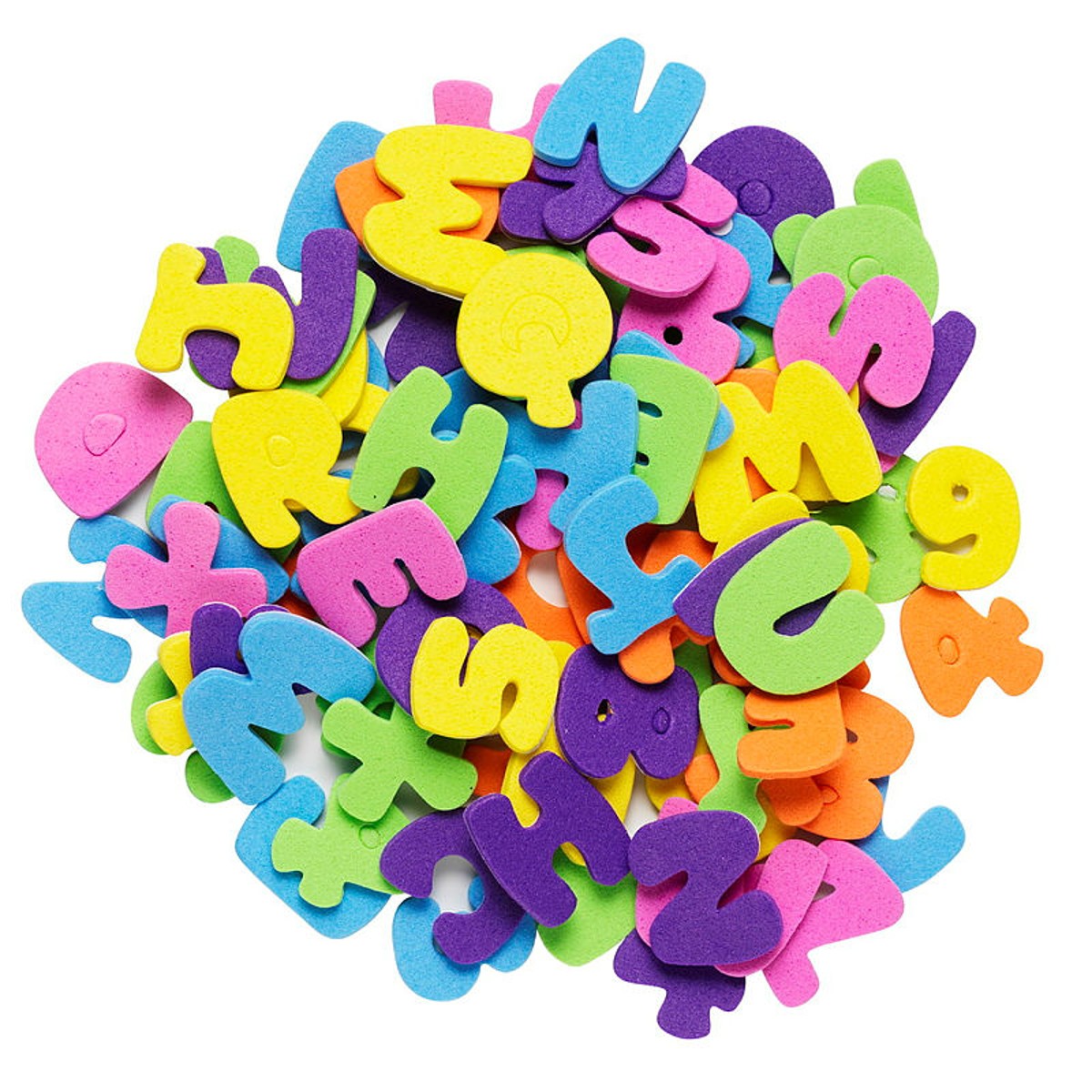 Funky Foam stickers - letters&cijfers