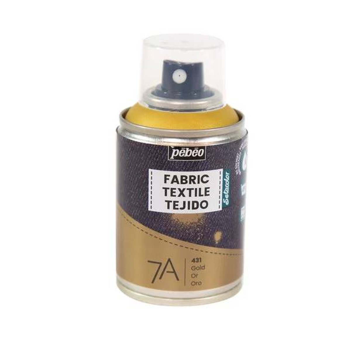 Pebeo textielspray 7A - 100 ml - goud