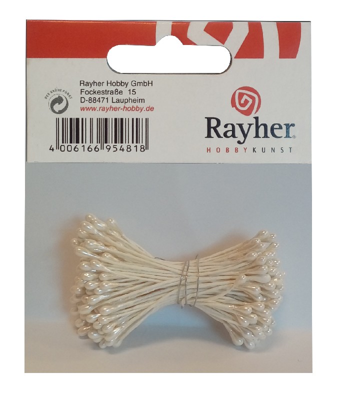 Meeldraadjes - 144 stuks - wit