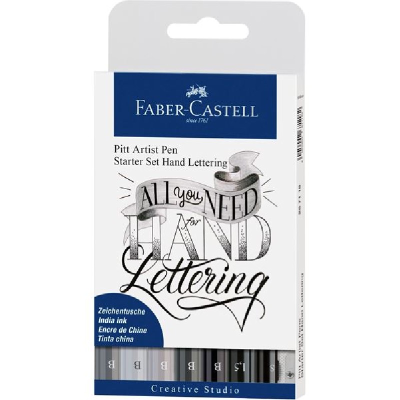 Faber Castell Pitt artist handlettering basisset