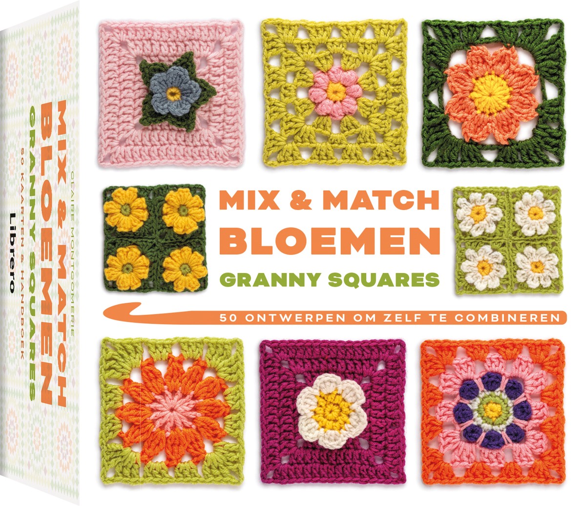 Mix&match granny squares - Bloemen
