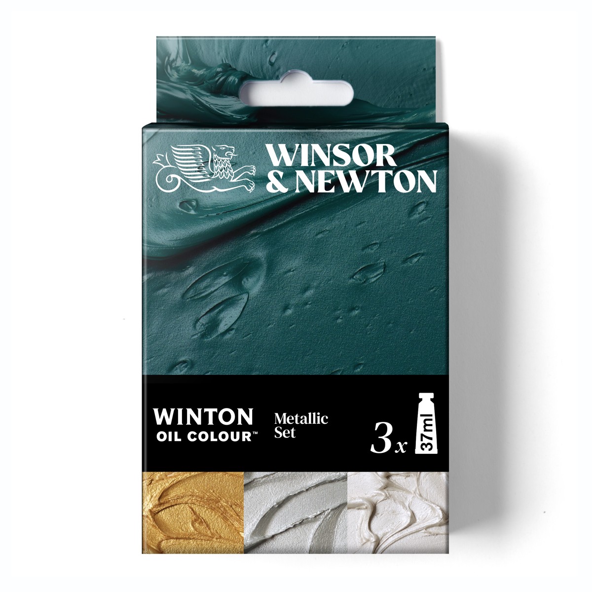W&N Winton Oil Colour - 3x37 ml - metallic set