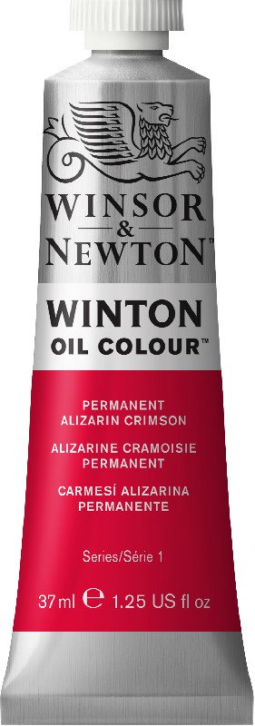 W&N Winton oil - 37 ml - permanent alizaron crimson