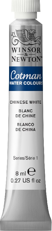 W&N Cotman Watercolours - tube - 8 ml - chinese white