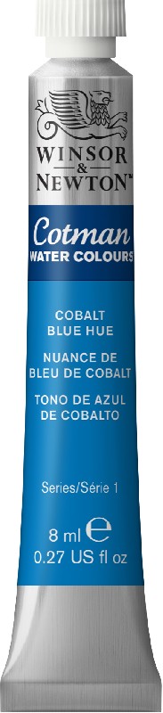 W&N Cotman Watercolours - tube - 8 ml - colbalt blue hue