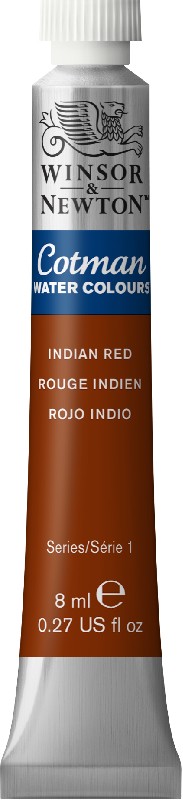 W&N Cotman Watercolours - tube - 8 ml - indian red