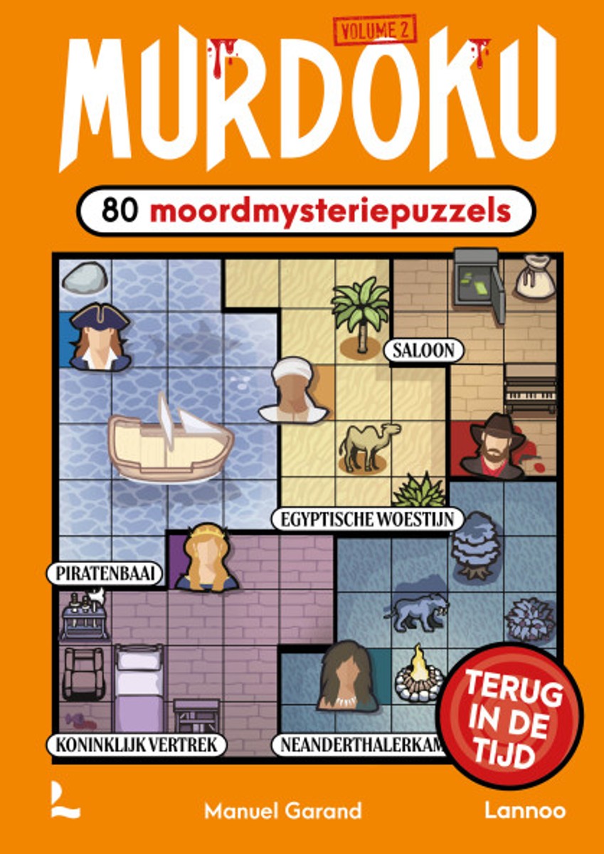 Puzzelboek - Murdoku - Terug in de tijd