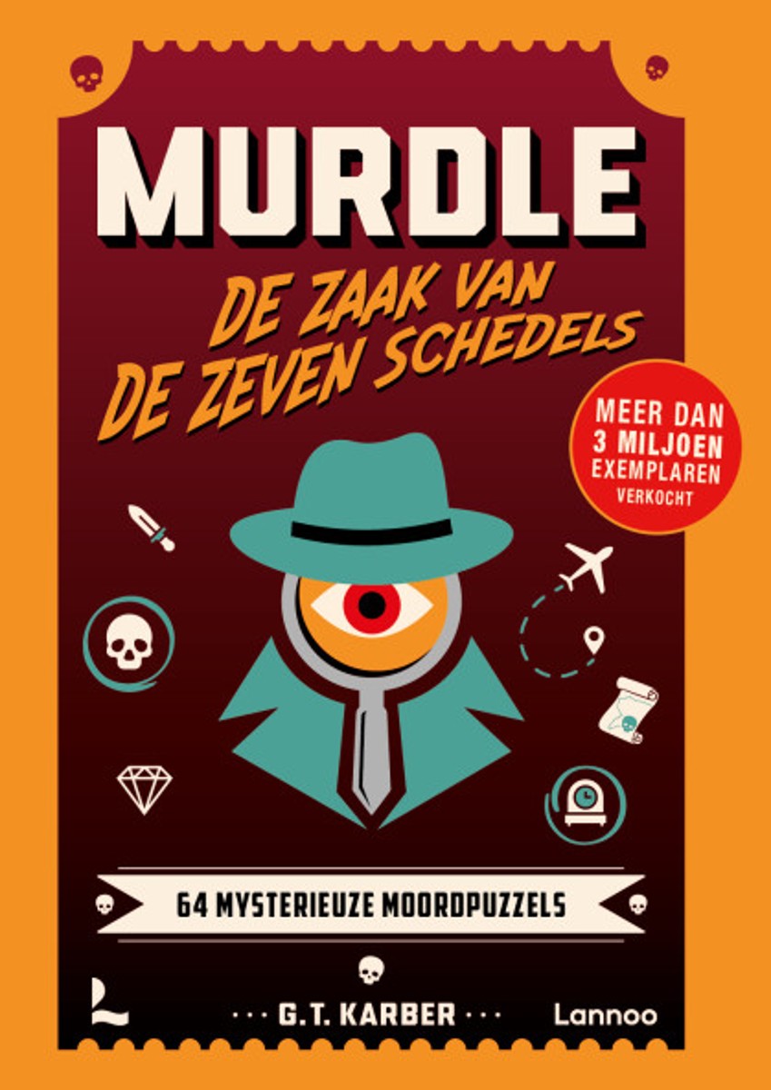 Puzzelboek - Murdle - De zaak van de zeven schedels