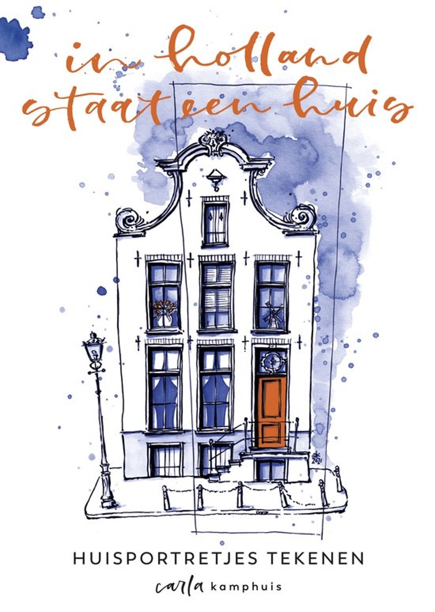 Boek - Huisportretjes tekenen