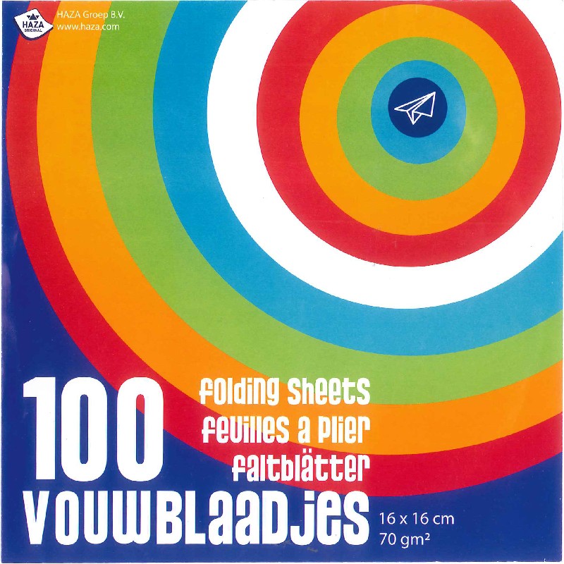 Vouwblaadjes rond- 15 cm