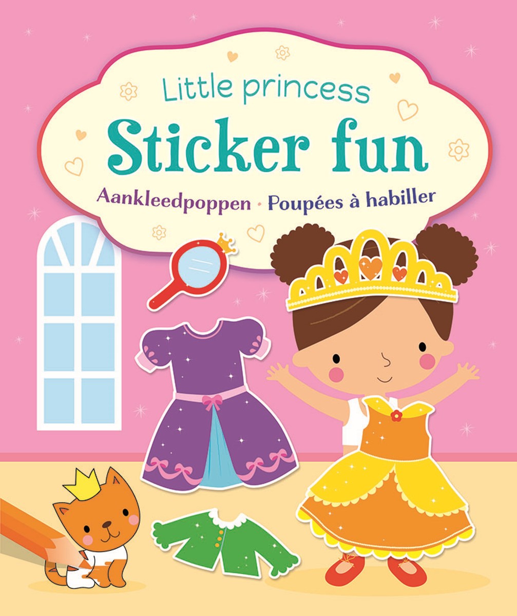 Sticker- en kleurboek - Little Princess Sticker Fun afbeelding