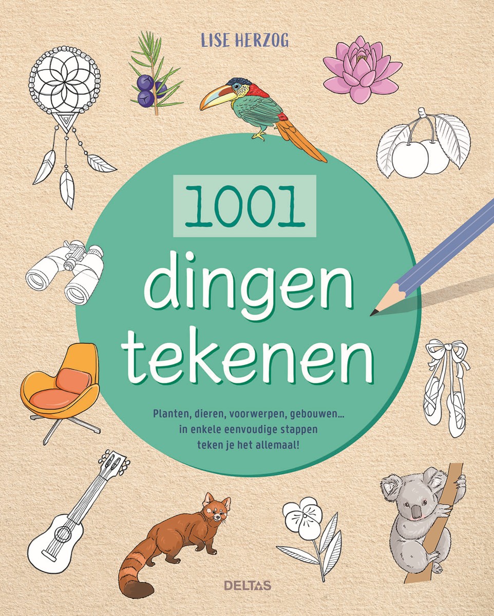 Boek - 1001 Dingen Tekenen