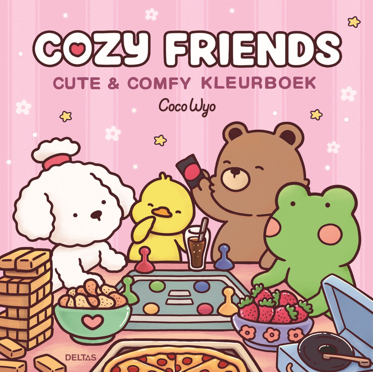 Kleurboek - Cute&Comfy - Cozy Friends