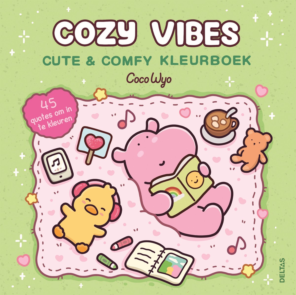 Kleurboek - Cute&Comfy - Cozy Vibes