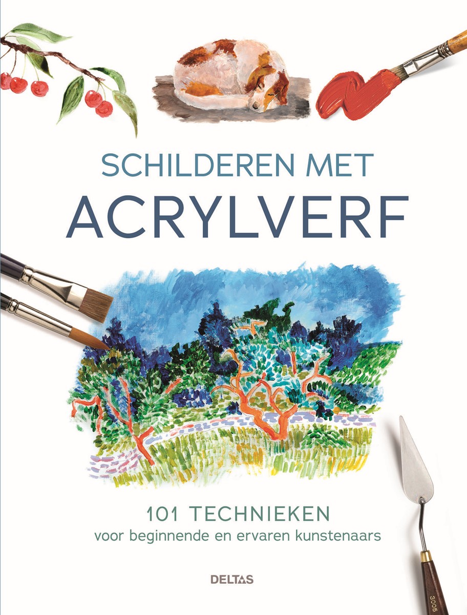 Boek - Schilderen met acrylverf