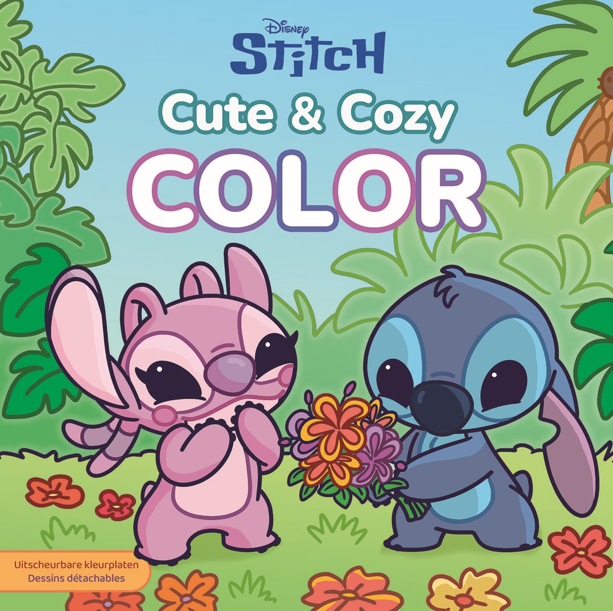 Kleurboek - Cute&Cozy - Disney Stitch