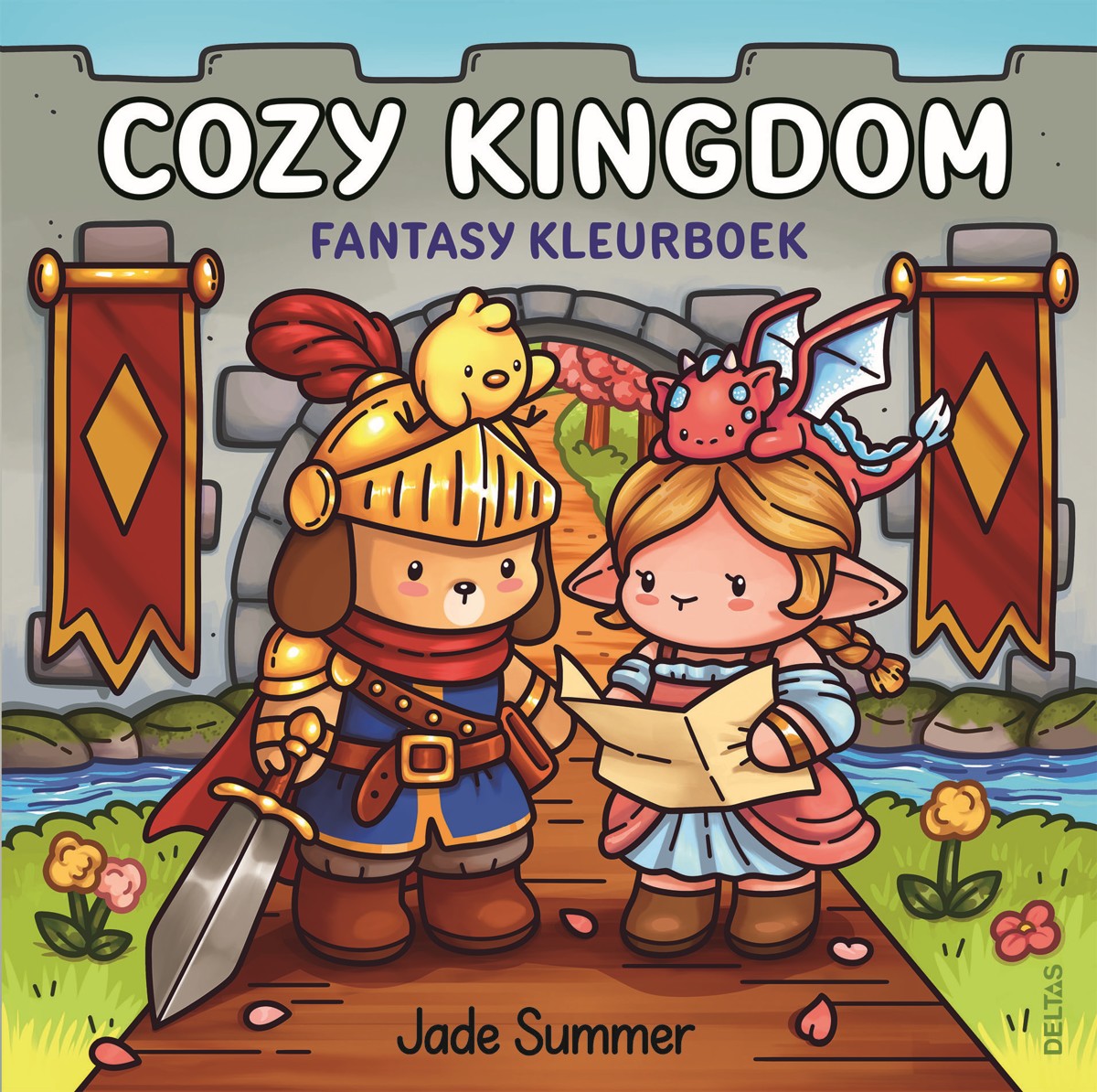 Kleurboek - Cute&Cozy - Kingdom Fantasy