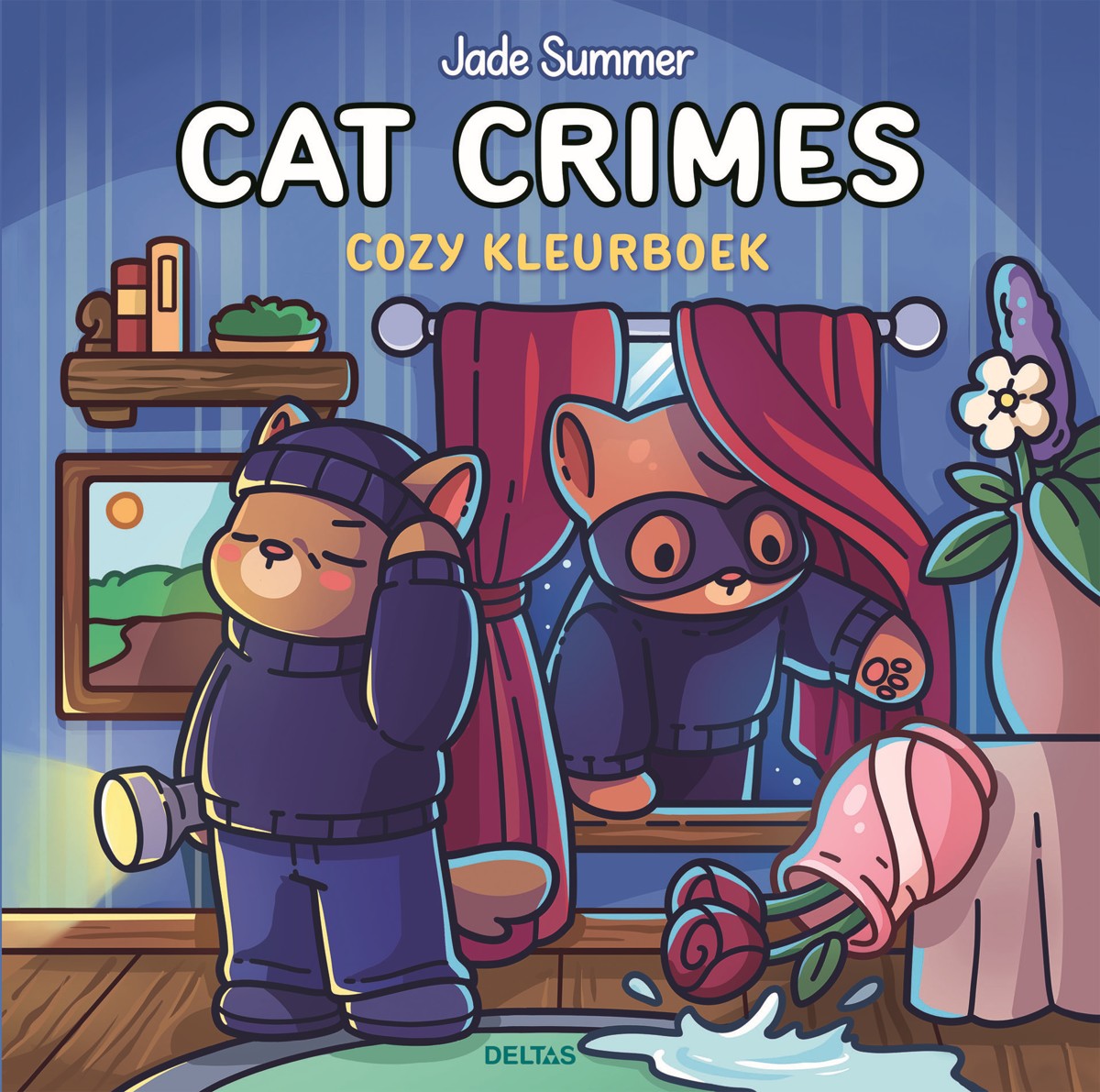 Kleurboek - Cute&Cozy - Cat Crimes