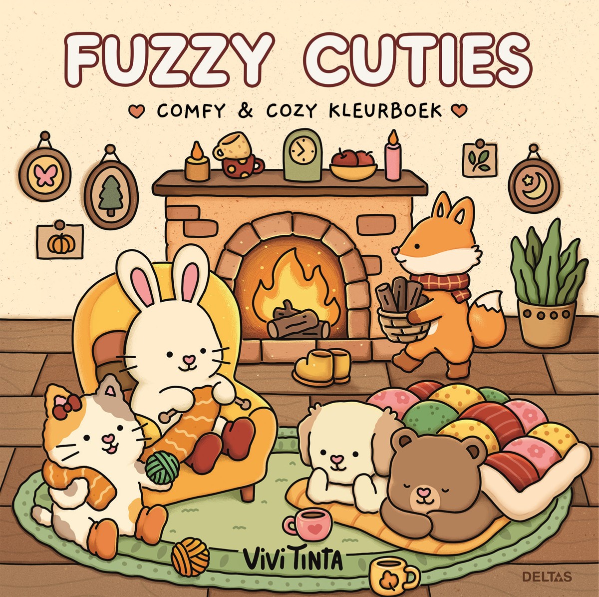 Kleurboek - Cute&Comfy - Fuzzy Cuties