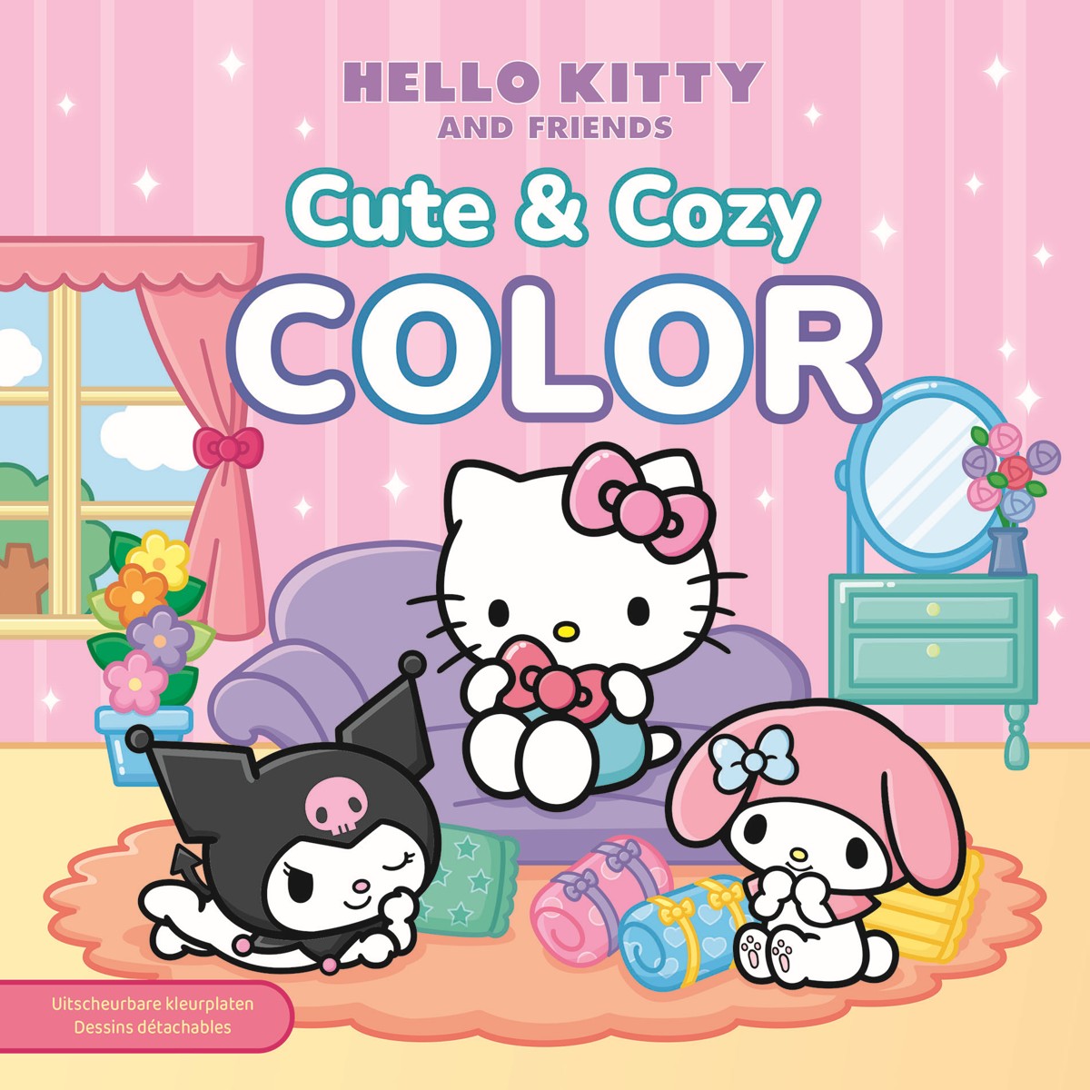 Kleurboek - Cute & Cozy - Hello Kitty and Friends