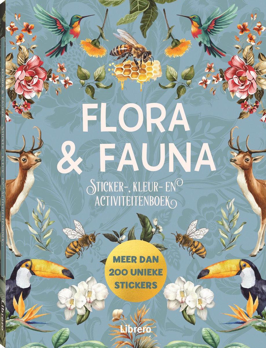 Boek - volwassenen doeboek - Flora&fauna