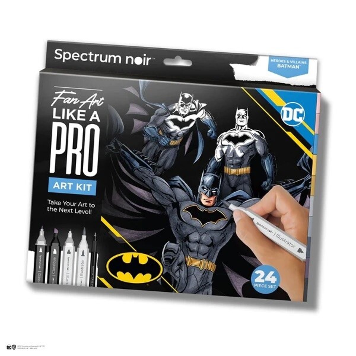 Spectrum Noir Fan Art Like a Pro Art Kit - Batman