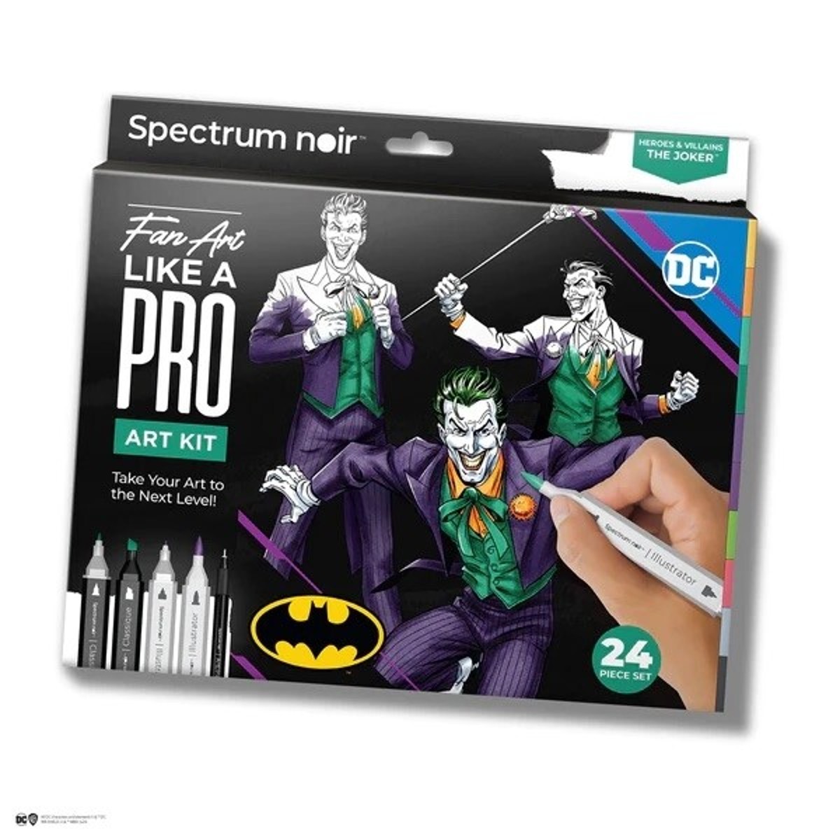 Spectrum Noir Fan Art Like a Pro Art Kit - The Joker