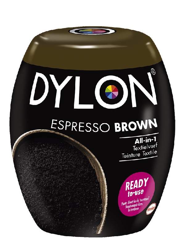 lancering Heerlijk Overname Dylon textielverf - machinewas - 350 gram - espresso bruin