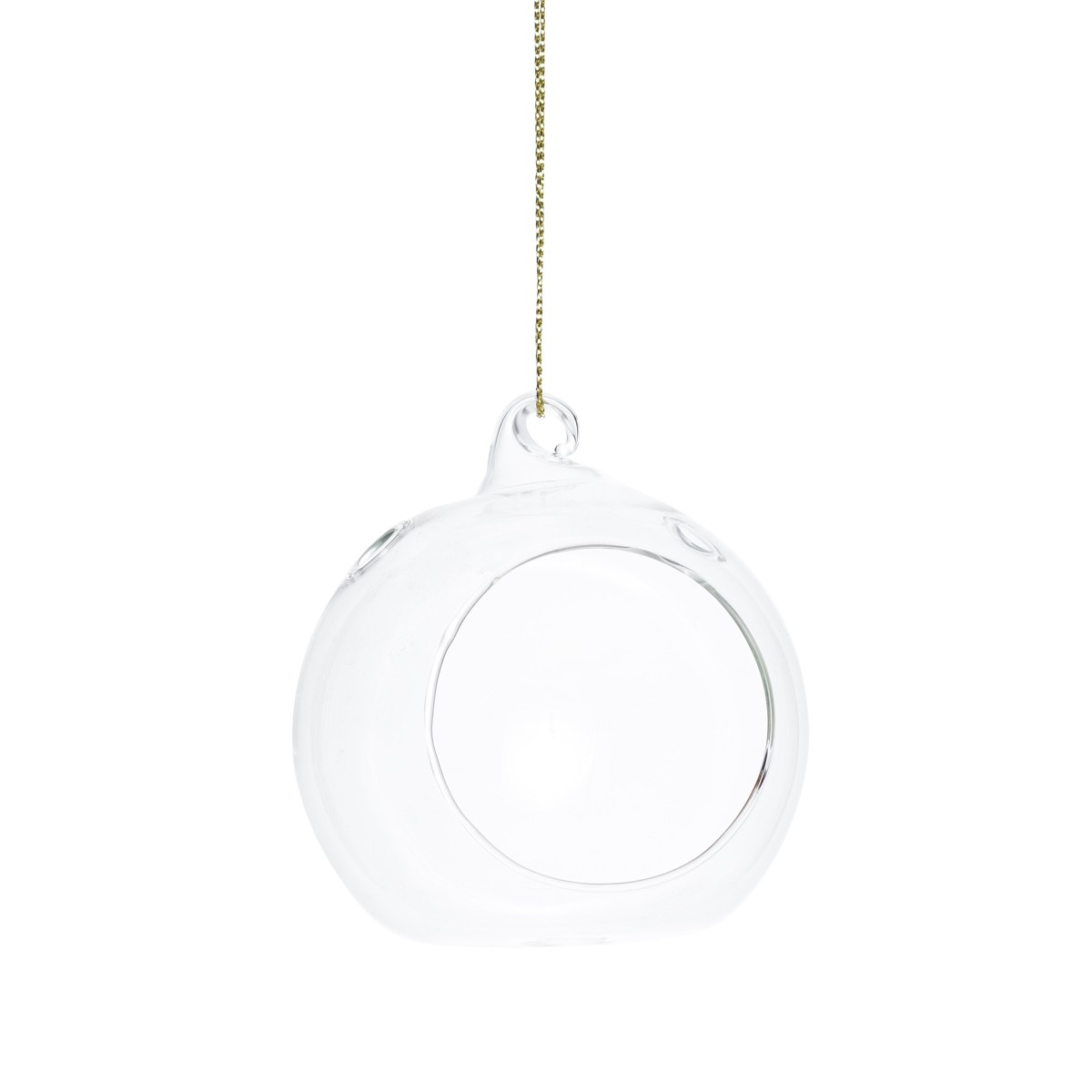 Kerstballen met opening - 4 stuks