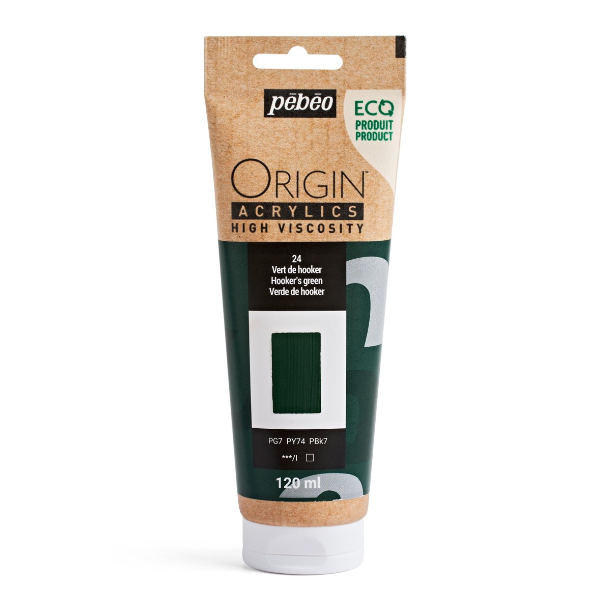 Pebeo Origin Acrylics - 120 ml - 24 Hooker's Green