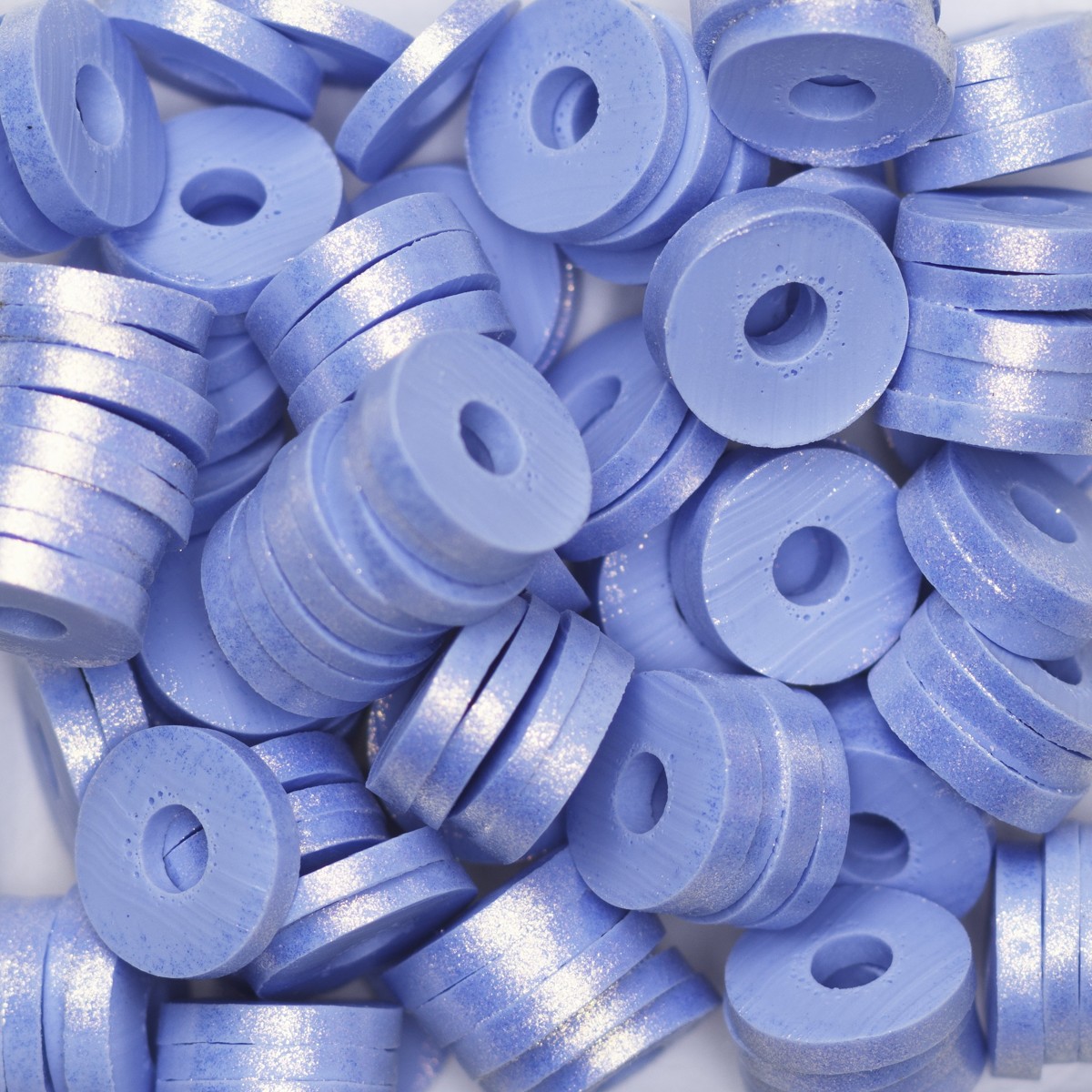 Katsuki kralen - shimmer - blauw