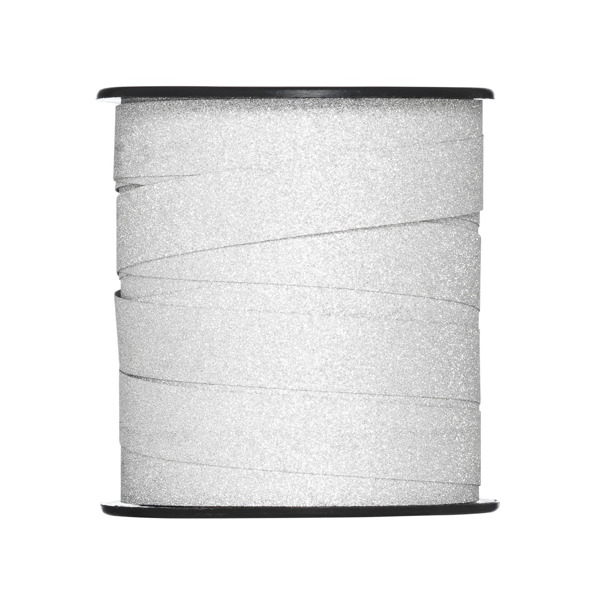 Cadeaulint - 25 meter - zilver glitter