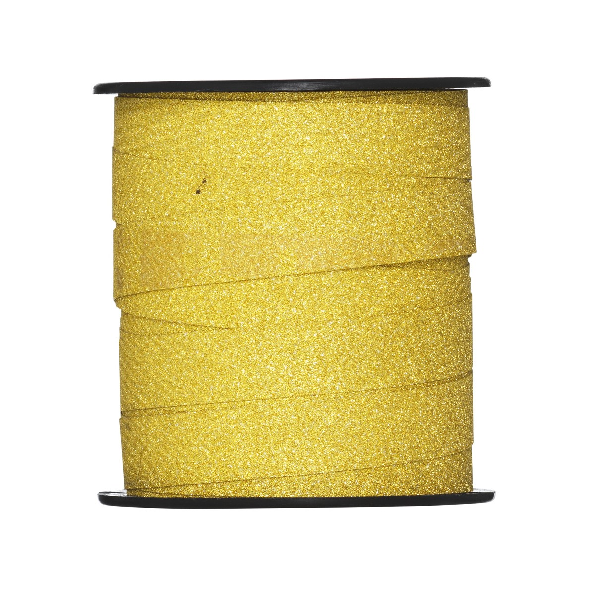 Cadeaulint - 25 meter - goud glitter