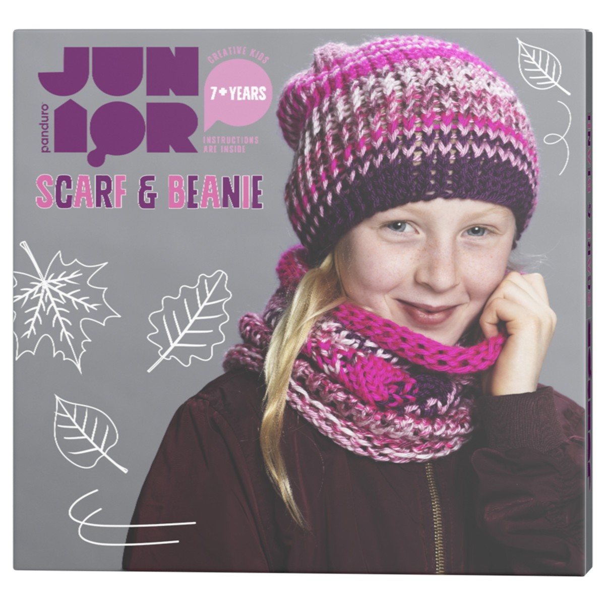 Panduro Junior DIY kit - Scarf And Beanie