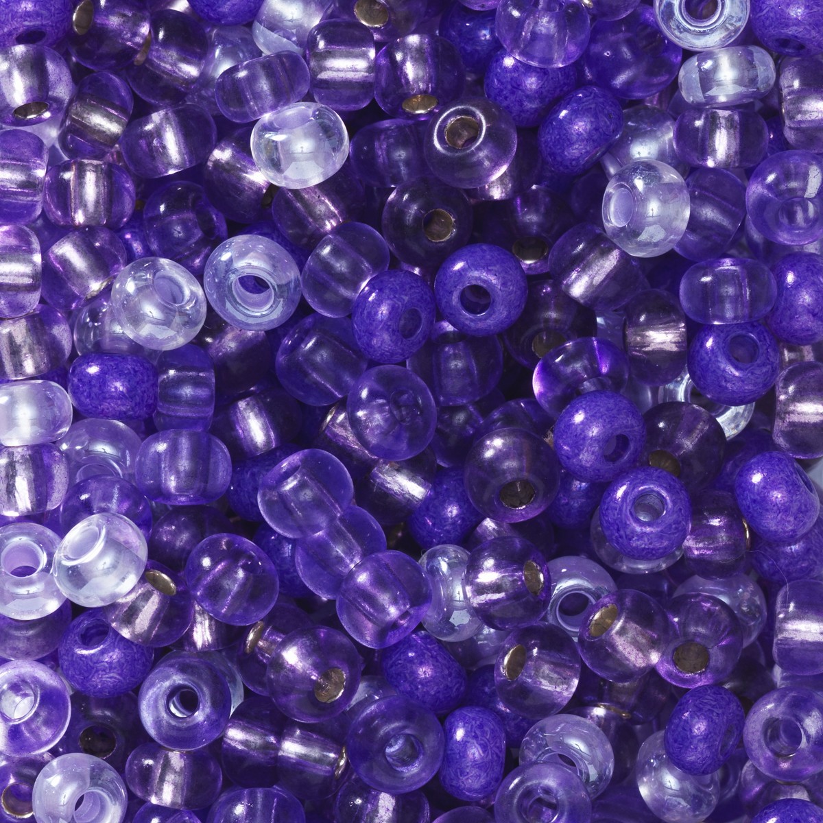 Rocailles - 6/0 - mix lila