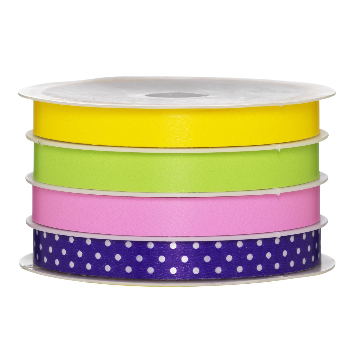 Cadeaulint - 4x 5 meter - felle kleuren