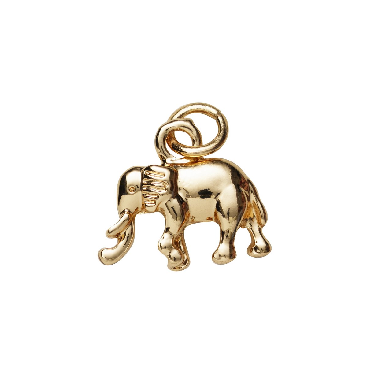 Charm Series hanger - olifant goudkleurig