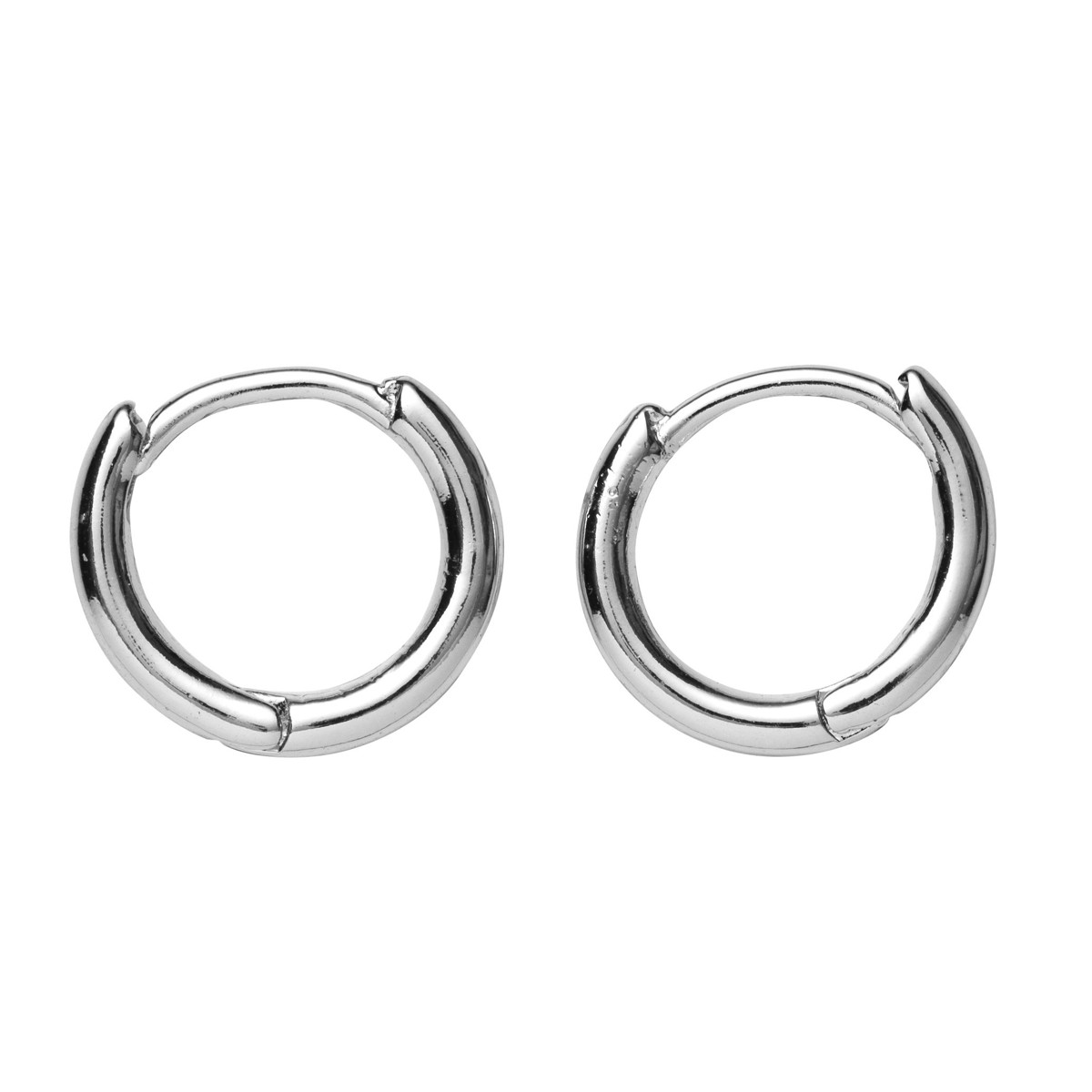 Charm Series oorbellen rond - zilverkleurig afbeelding