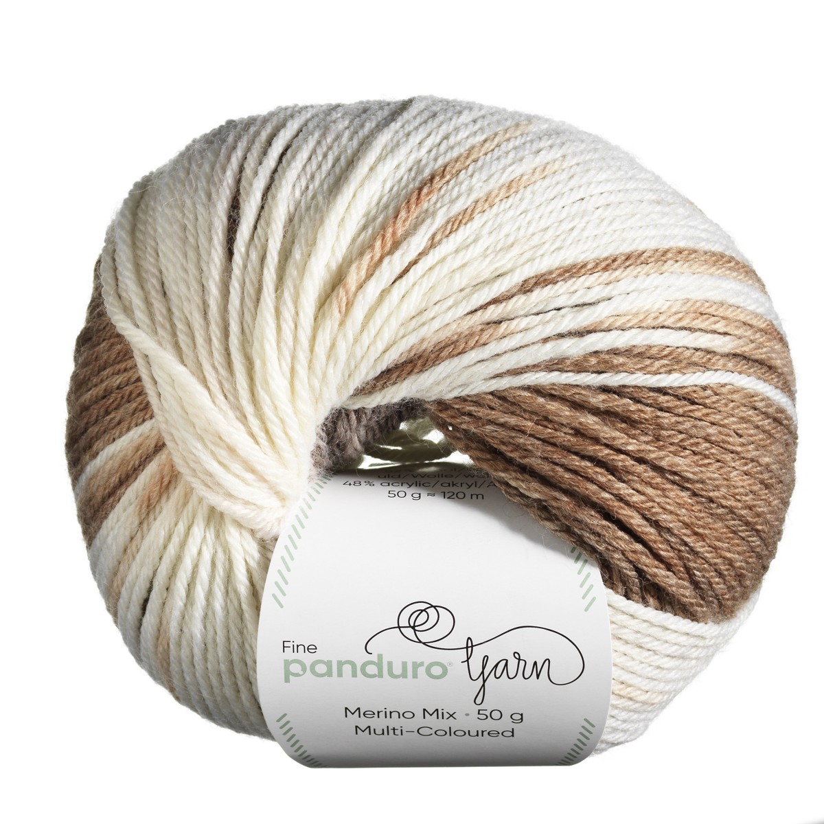 Panduro garen Merino Mix Multi-Coloured - beige
