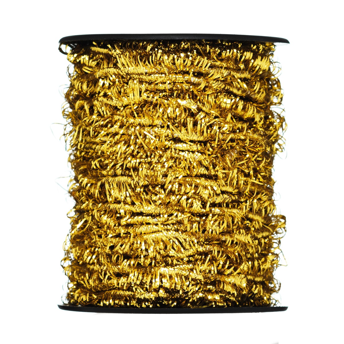 Cadeaulint - elastisch - goudkleurig