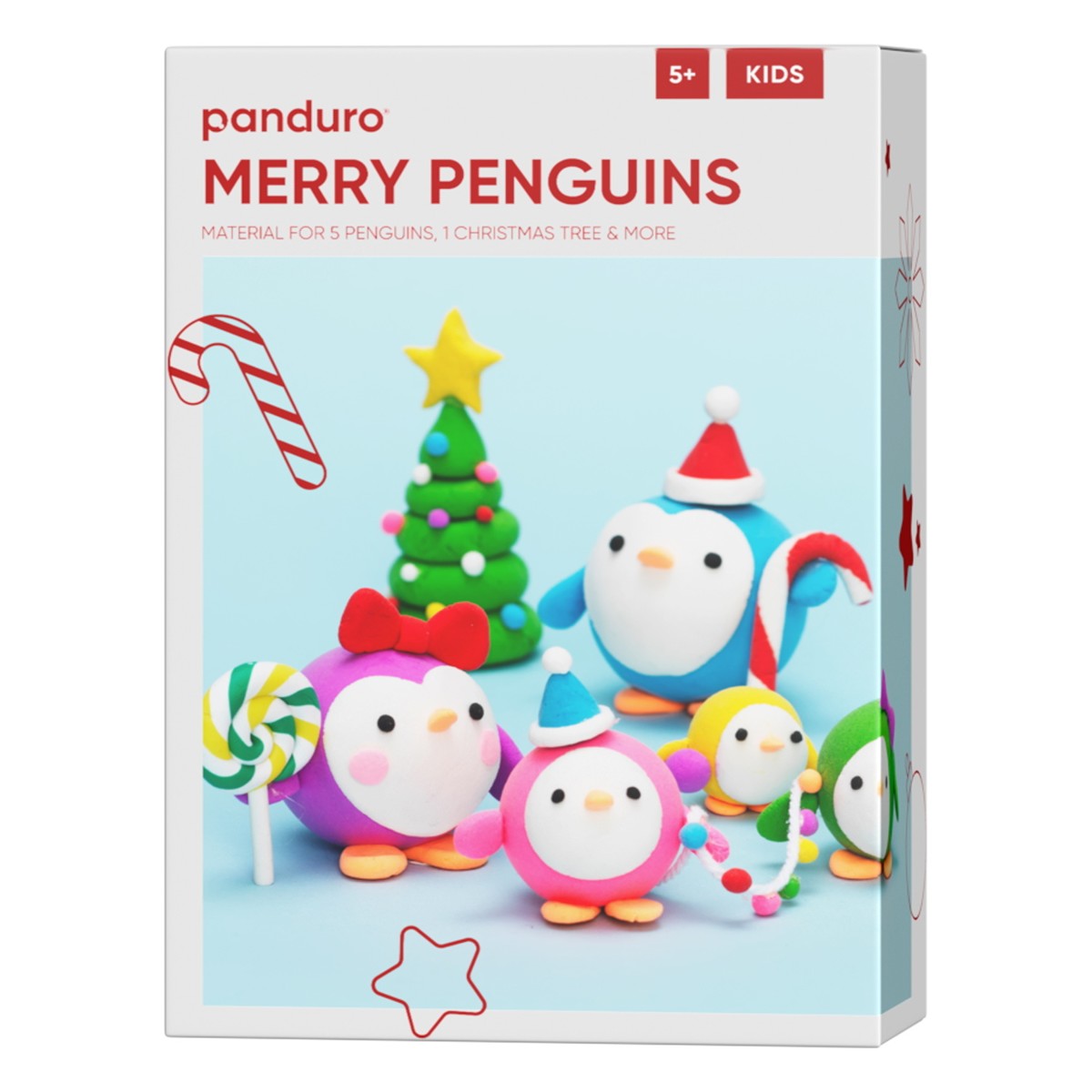 Panduro Kids DIY kit - Merry Penguins