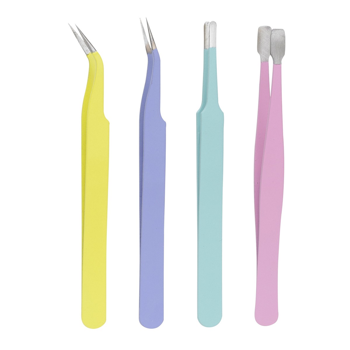 Panduro pincetten set - 4 stuks